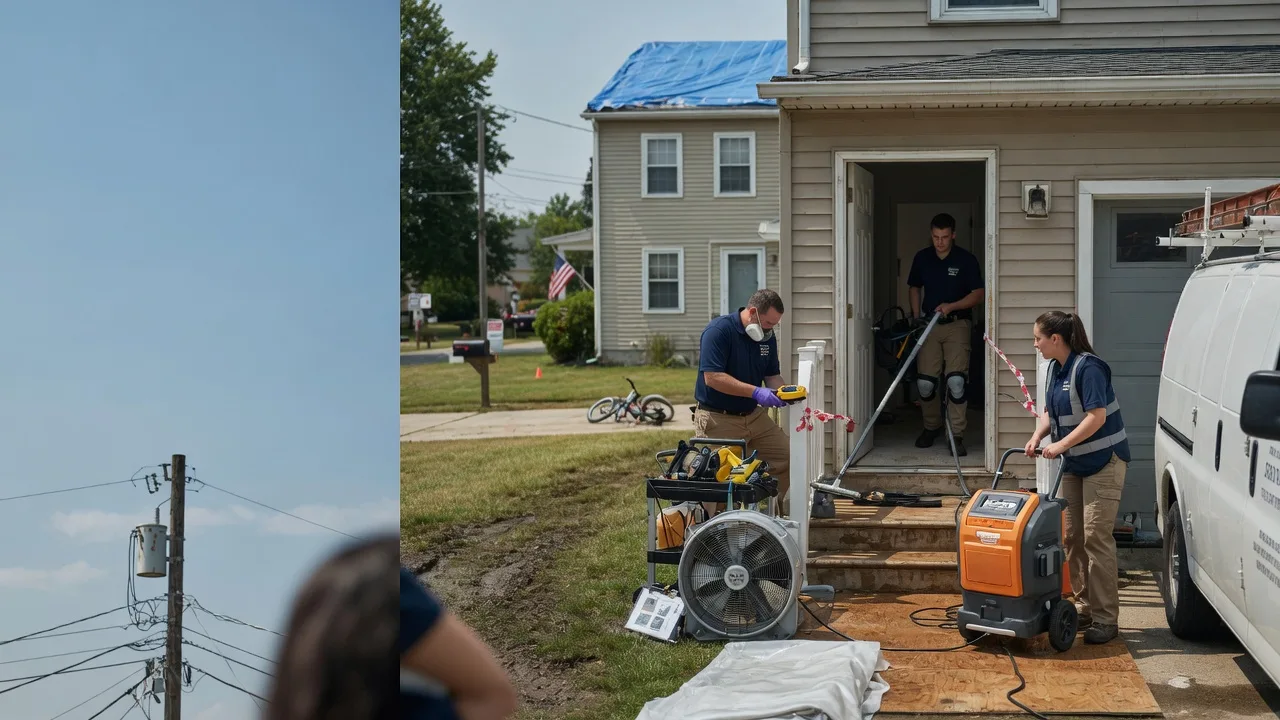 Water Damage Repair in Cades, SC near me